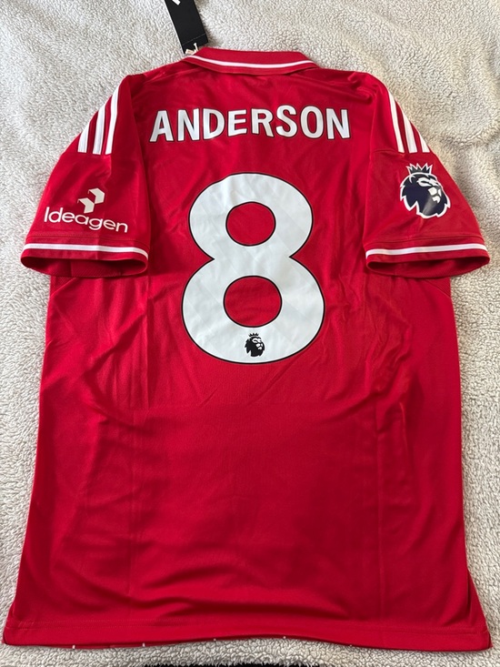 adidas Other - Nottingham Forest #8 Eliot Anderson 2025-26 Adidas Home Premier League Jersey